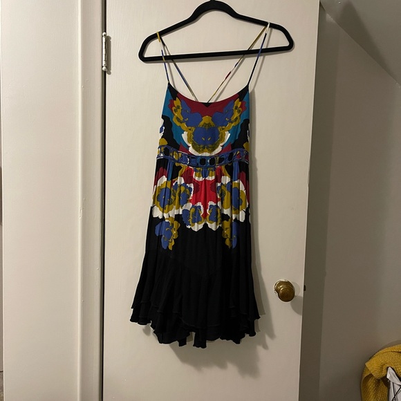 Flowy mini dress - Picture 1 of 4